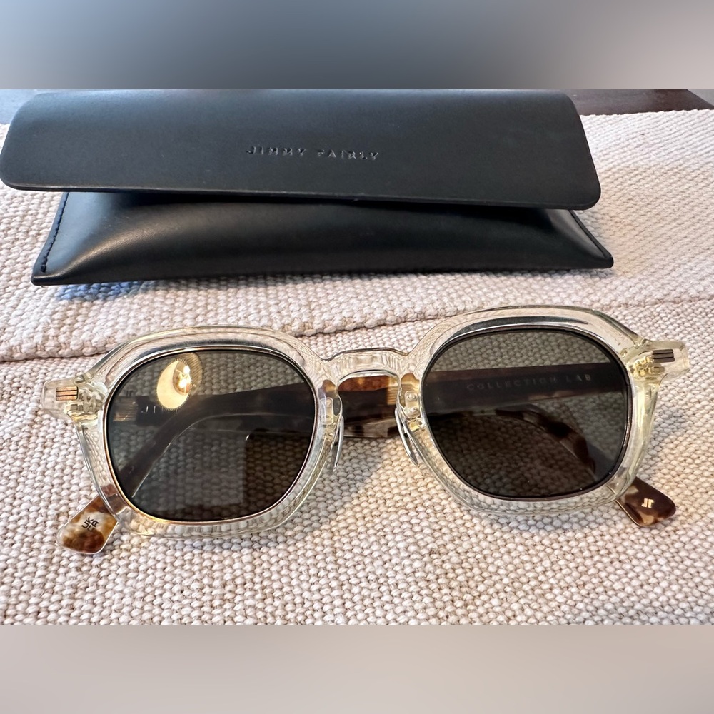 Jimmy Fairly Clear Sunglasses